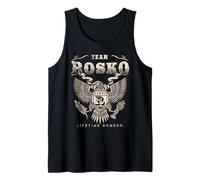 Team Rosko Lifetime Member - Rosko Name Tank Top
