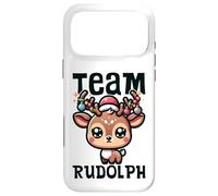 Team Rudolph Cute Reindeer Winter Xmas Christmas Case for iPhone 17 Pro Max
