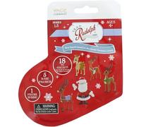 TEAM Rudolph Reindeer Stocking Foilbag 1 Single Unit packed in CDUs (series 1.5) / Toys