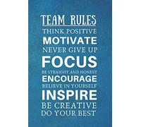 Team Rules: For Employees - Team .- Lined Blank Notebook Journal
