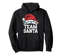 Team Santa Holiday Spirit Christmas Lovers Fun Celebration Pullover Hoodie