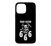 Team Satan 666 Satanic Skull With Snakes Goat Baphomet Case for iPhone 13 Pro Max
