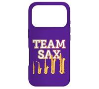 Team Sax for Proud Saxophonist Pride A Funny Saxophone Case for iPhone 17 Pro