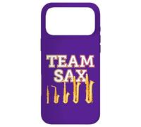 Team Sax for Proud Saxophonist Pride A Funny Saxophone Case for iPhone 17 Pro Max