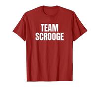 Team Scrooge My Favorite Christmas Ebeneezer Character Green T-Shirt
