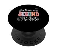 Team Second Grade Happy First Day of School Back to School PopSockets Adhesive PopGrip