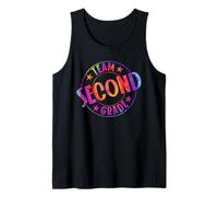 Team Second Grade Teacher Student Back to School 2nd Grade Tank Top