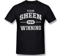 Team Sheen Charlie Sheen Winning Men's T-Shirt Black Tee 3XL