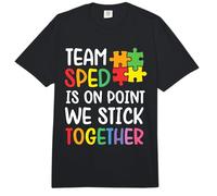 Team sped is on Point - Inclusion Sped Teacher Comfort Colors Adult Heavyweight T-Shirt