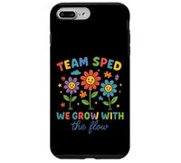 Team SPED We Grow With the Flow Teacher Shirt Case for iPhone 7 Plus/8 Plus