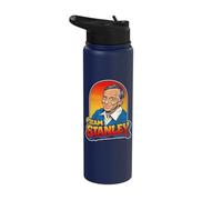 Team Stanley! Funny Roper Romp Vintage Three's Company 80's Stainless Steel Insulated Water Bottle