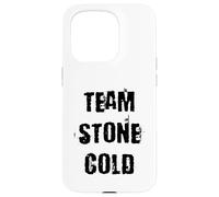 Team Stone Cold Black Text Case for iPhone 15 Pro