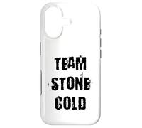 Team Stone Cold Black Text Case for iPhone 17