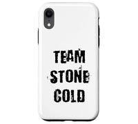 Team Stone Cold Black Text Case for iPhone XR