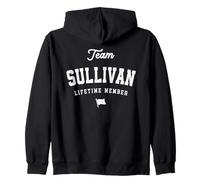 Team Sullivan Lifetime Member Funny Name Sullivan Zip Hoodie