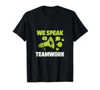 Team Talk Family We Speak Teamwork Graphic T-Shirt