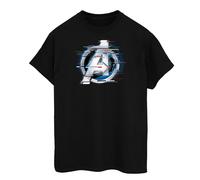 Team Tech Cotton Logo T-Shirt Avengers Endgame Black 4XL