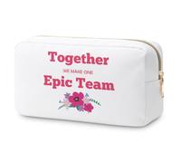 Team Thank You Gifts Team Gifts for Coworkers Makeup Bag Team Work Gift for Boss Lady Work Friend Staff Team Appreciation Gifts Cosmetic Bag Christmas Employee of the Month Gifts Travel Cosmetic Pouch