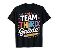Team Third Grade Teaching Tribe Teacher Support Crew T-Shirt