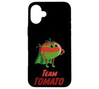 Team Tomato | Super hero for vegans vegetarians and gardener Case for iPhone 16 Plus
