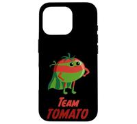 Team Tomato | Super hero for vegans vegetarians and gardener Case for iPhone 16 Pro