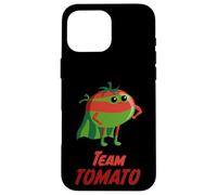 Team Tomato | Super hero for vegans vegetarians and gardener Case for iPhone 16 Pro Max