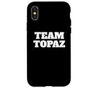 Team Topaz, Mineralogy, Favorite Mineral, Geology Case for iPhone X/XS