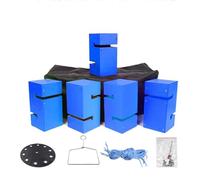 Team Tower Building Game for Group Activities and Team Building Exercises