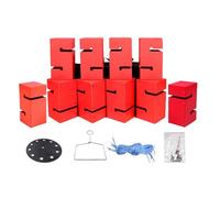 Team Tower Building Game for Group Activities and Team Building Exercises