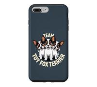 Team Toy Fox Terrier Cartoon Small Amertoy Pet Dog Breed Case for iPhone 7 Plus/8 Plus