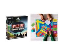 Team Up Collaborative Game & Kids vs Adults Family Game Bundle
