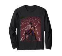 Team USA Olympic Sprinter Michael Johnson by Michael Grecco Long Sleeve T-Shirt