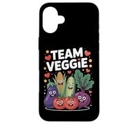Team Veggie Plant Powered Summer Veggie Gardeners Case for iPhone 16 Plus