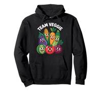 Team Veggie Vegetable Lovers Fun Time Summer Vibes Pullover Hoodie