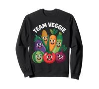Team Veggie Vegetable Lovers Fun Time Summer Vibes Sweatshirt