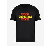 Team Visma Lease A Bike Jonas Vingegaard La Vuelta 2025 Victory Short Sleeve T-Shirt Black - M