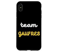 Team Waffles Pastry Chef Belgium Kitchen Retro Vintage Case for iPhone XS Max