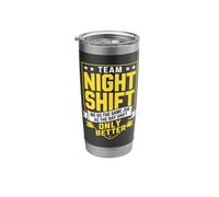 Team Warehouse Night Shift Logistics Overnight Crew Stainless Steel Insulated Tumbler