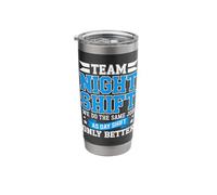 Team Warehouse Worker Night Shift Logistics Stainless Steel Insulated Tumbler