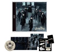 &TEAM - We on Fire 3rd EP Album (STANDARD EDITION Ver.) Booklet + CD + Sticker Sheet + 5 Extra Photocards Official K-POP Sealed Album