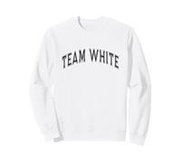 TEAM WHITE Summer Camp Competition Event War Game Sports Day Sweatshirt