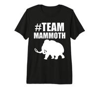 Team Woolly Mammoth Fossil Hunter Paleontology Ice Age Premium T-Shirt