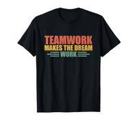 Team Work Makes The Dream Work Employee Appreciation Staff T-Shirt