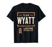 Team Wyatt Lifetime Member Funny Name Wyatt T-Shirt