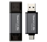 Team TX1364GC01 2 In 1 Dual Otg 64Gb Flash Drive X1 Usb 3.2 Gen1 Type C & A Plug