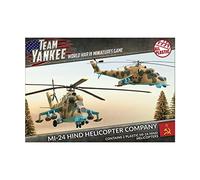 Team Yankee - Soviet Mi-24 Hind Helicopter Company (2) (15mm Scale) (tsbx04)