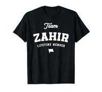 Team Zahir Lifetime Member Funny Name Zahir T-Shirt