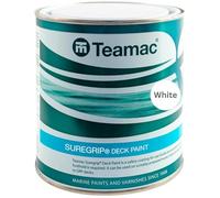 Teamac 1 Litre Suregrip Anti-Slip Deck Paint - (White)