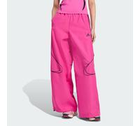 adidas Originals Womens Teamgeist Adicolor Oversized Woven Track Pant, Pink, Size M, Women Pink