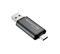 Teamgroup 128GB X1 USB3.2 Gen 1 Dual Flash drive, TypeA and Type C, UK Seller